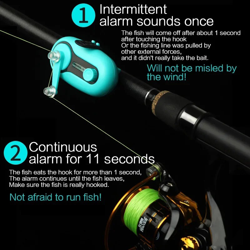 Alarm Pancing Elektronik Baru, - Fishing Rod Casting ulasan dan harga