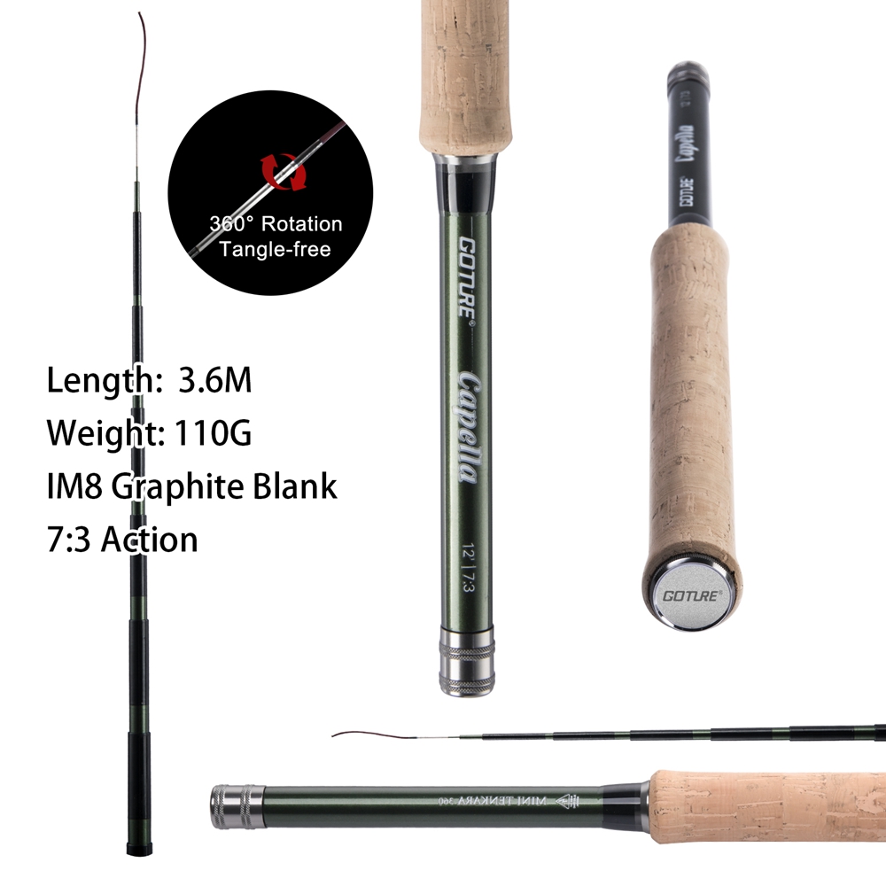 Goture Tenkara Joran Pancing T - Fishing Rod Fly ulasan dan harga