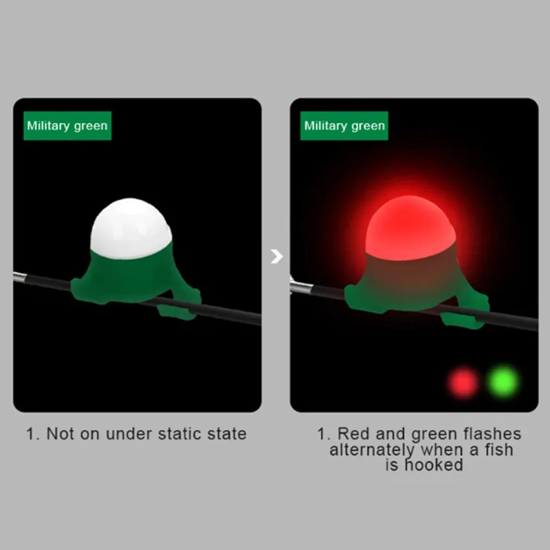 1-3 Buah Alarm Gigitan Ikan El - Fishing Rod Casting ulasan dan harga