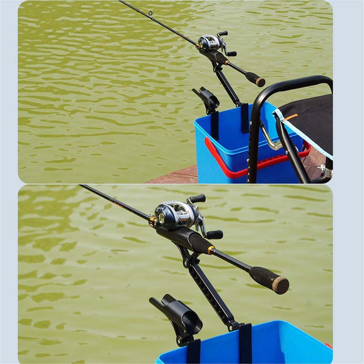 POPULAR-2pcs Penyangga Joran I - Fishing Rod Holder ulasan dan harga