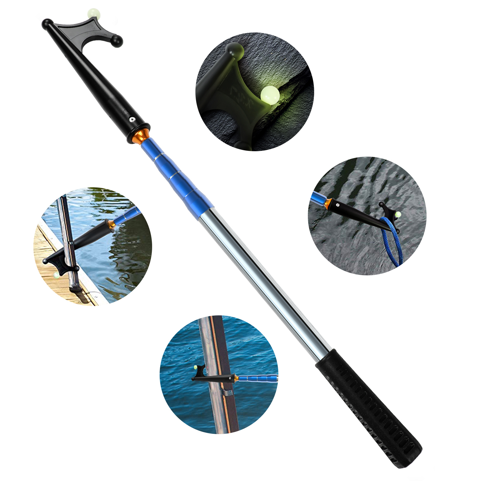 SANLIKE kait perahu teleskopik - Fishing Rod Telescopic ulasan dan harga